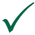 check mark icon