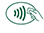 contactless lock symbol