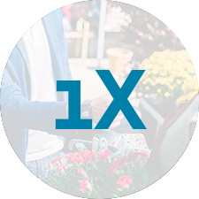 You can earn 1X travel rewards miles quickly when you use your Commerce Miles® credit card for everything else. Online or in-person!